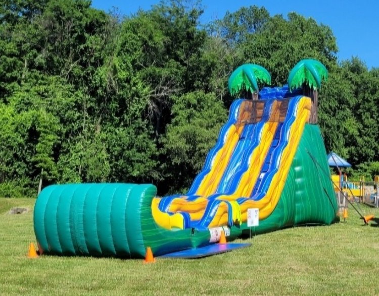 20ft Tropical Wave Slide (add $50 for wet)