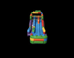 lego20slide202 1743643837 Double lane Lego Slide (add $50 for wet)