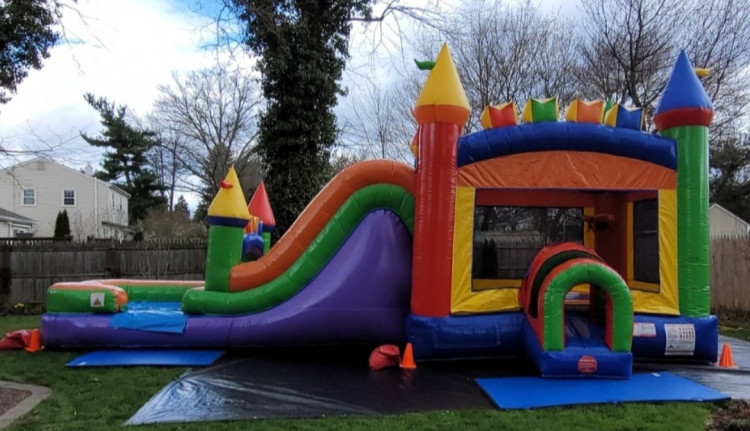 Combo units (Bounce houses with slides)